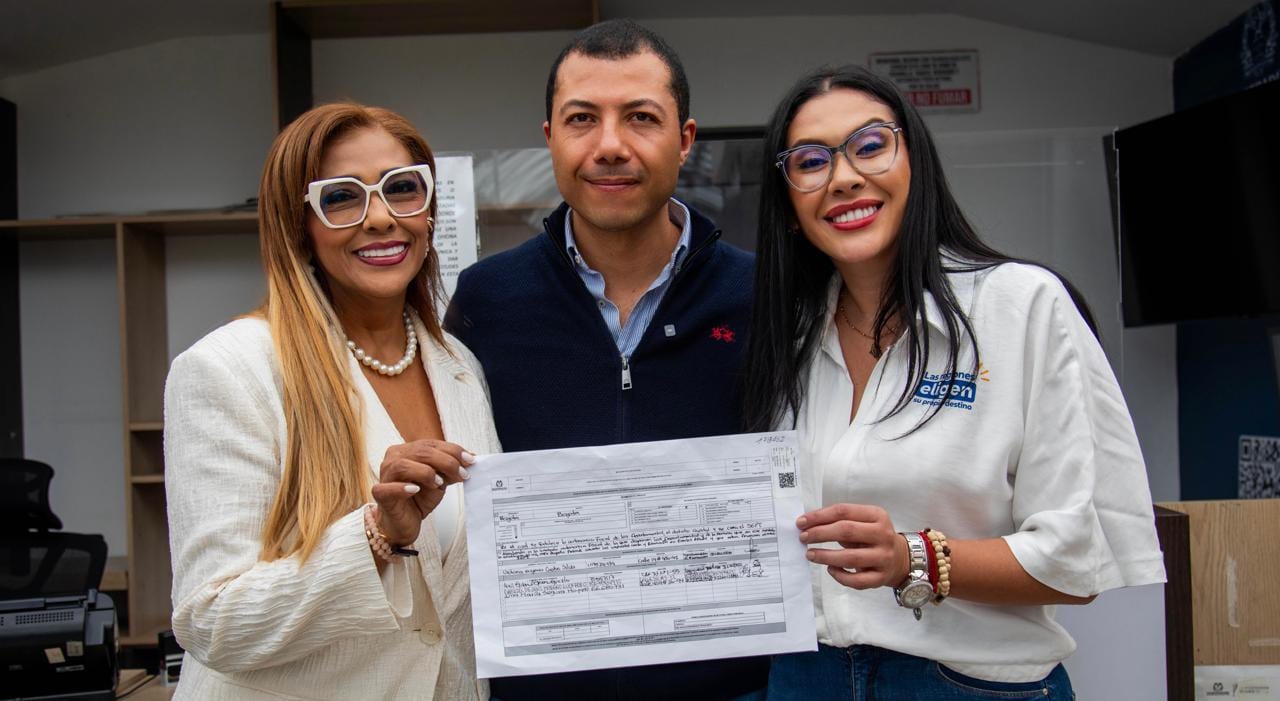 Radicación del proyecto ante la Registraduría Nacional del Estado Civil.